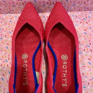 Rothy's Hot Pink Points 10 LN